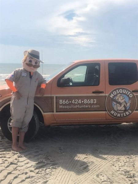 Gunther from Mosquito Hunters at Padre Island