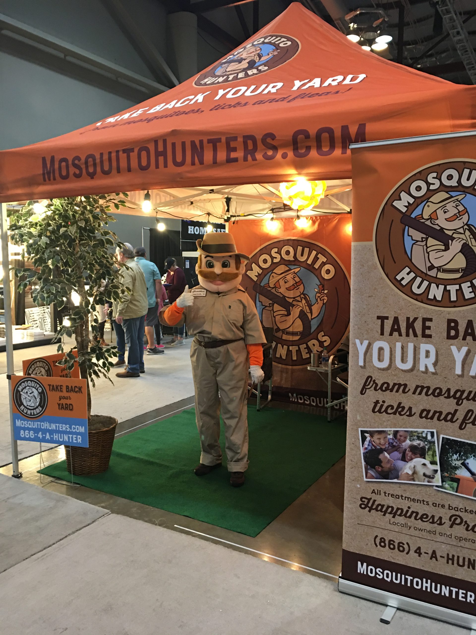 Mosquito Hunters of Lafayette at HBA Home and Design Show