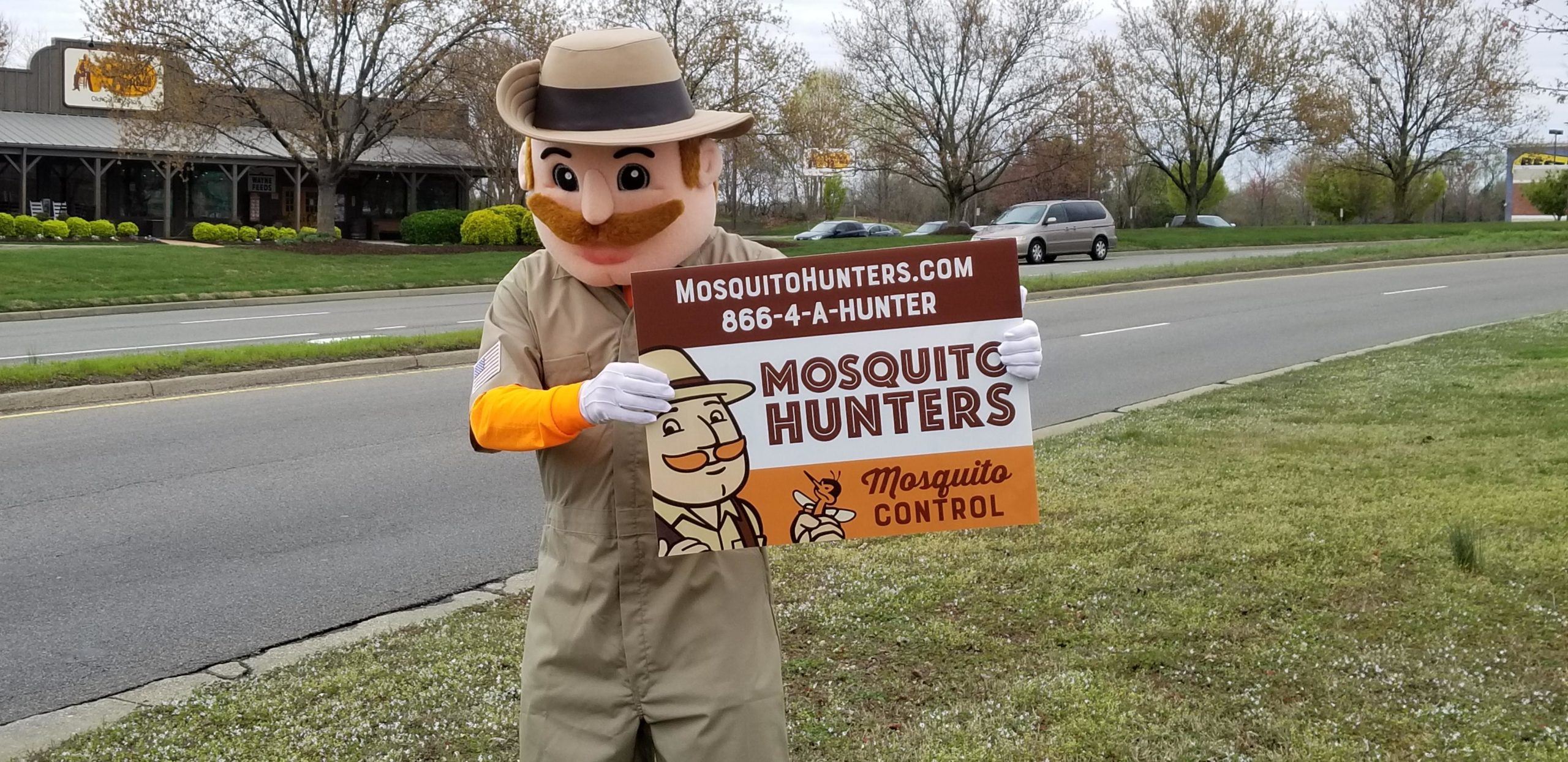 Gunther advertising mosquito control in Mechanicsville VA