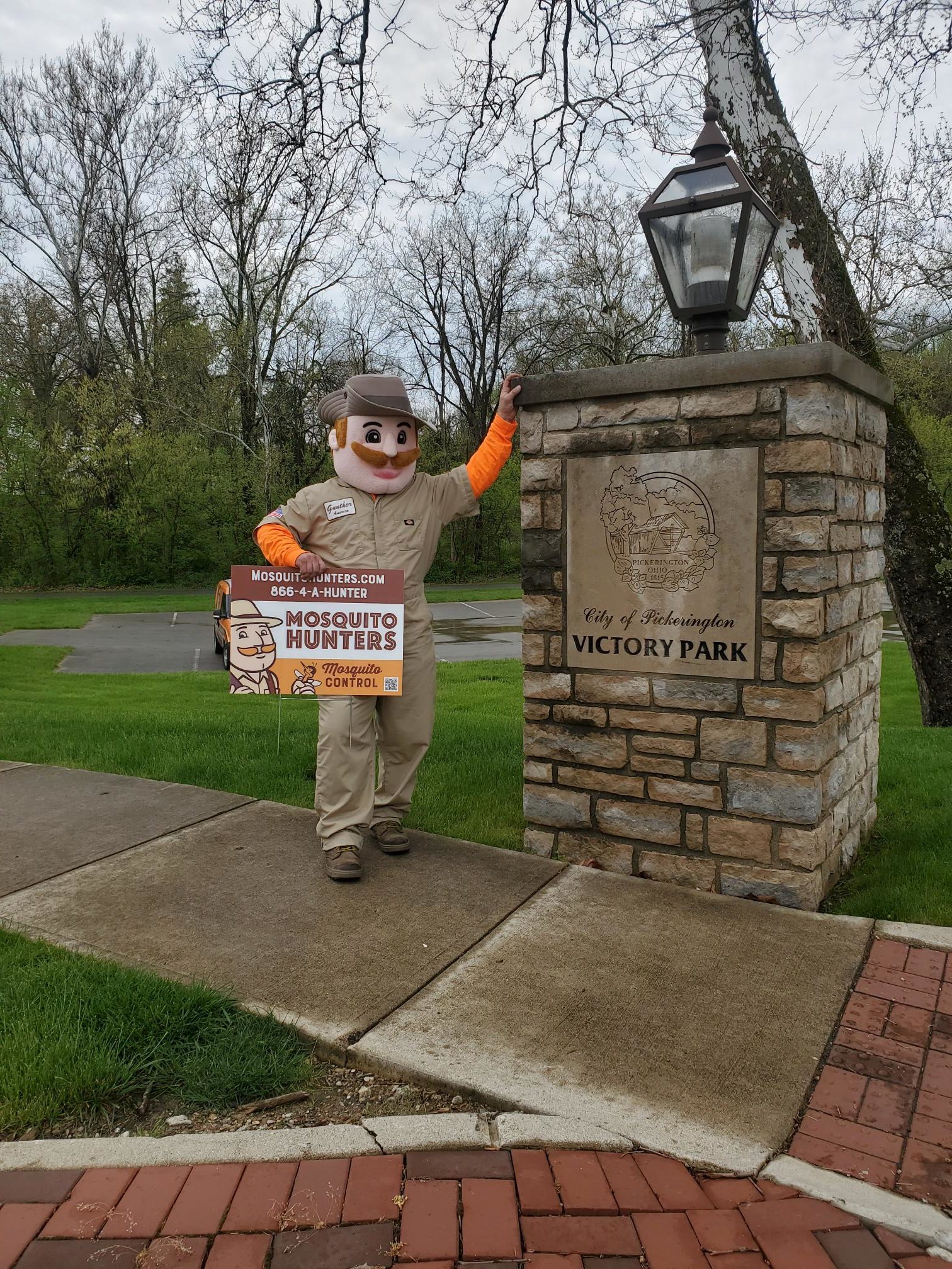 Mosquito Hunters Gunther at Victory Park in Pickerington